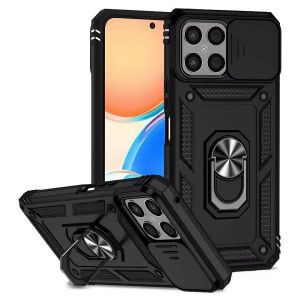 MM TPU IPHONE 14 - ANTI-SHOCK WITH RING crna