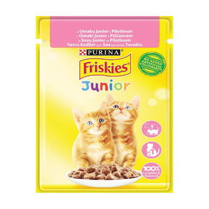 Friskies Junior mokra hrana za mačke Piletina 85g 