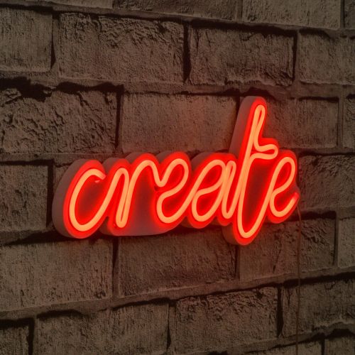 Wallity Ukrasna plastična LED rasvjeta, Create - Red slika 9