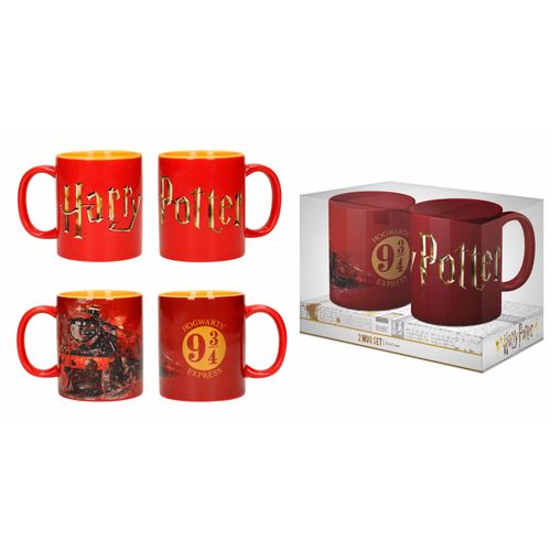 Harry Potter Hogwarts logo set šalica slika 1