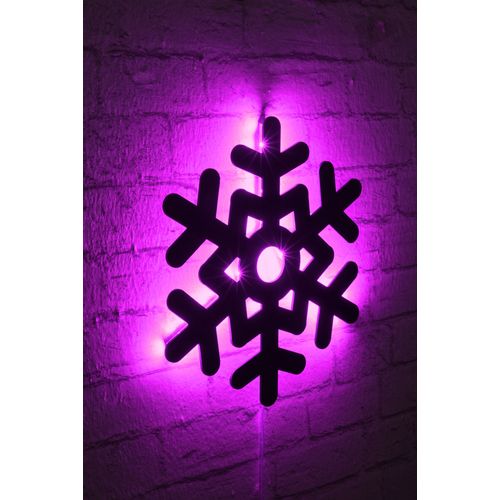 Wallity Ukrasna LED rasvjeta, Snowflake 2 - Pink slika 2