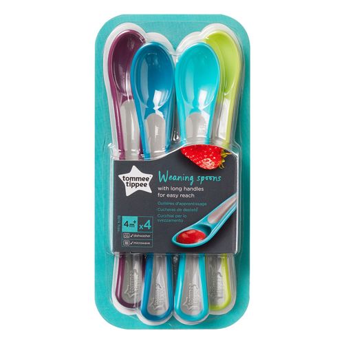 Tommee Tippee Kašika Weaning  4/1 multicolor 4M slika 1