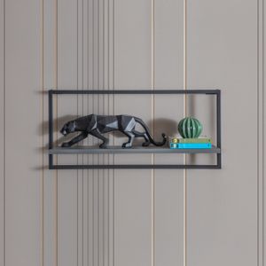 Yatay - Cobalt Cobalt
Black Wall Shelf