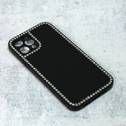 Torbica Frame Cirkon za iPhone 12 Pro Max 6.7 crna slika 1
