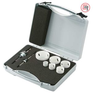 Metabo Set Kruna Bi-Metal 22-68mm Sa Adapterima / 8 dijelni U Koferu - 625434000