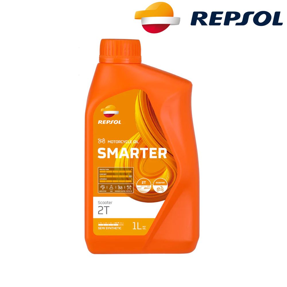 Motorno ulje - ulje za motore - dvotaktol Repsol Smarter Scooter 2T 1l RPP2121ZHC slika 1