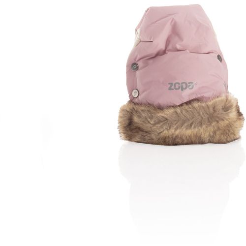 Zopa zimske rukavice za kolica Fluffy 2 Old Pink slika 1