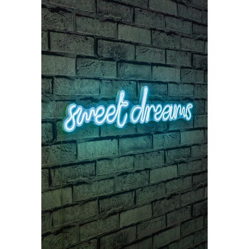 Wallity Ukrasna plastična LED rasvjeta, Sweet Dreams - Blue slika 1