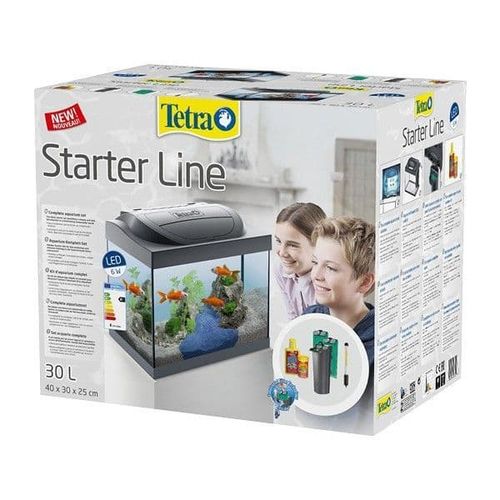 Tetra akvarijum Start Line LED Cray black 30 l slika 2