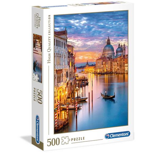 Clementoni Puzzle 500 Hqc Lighting Venice slika 1