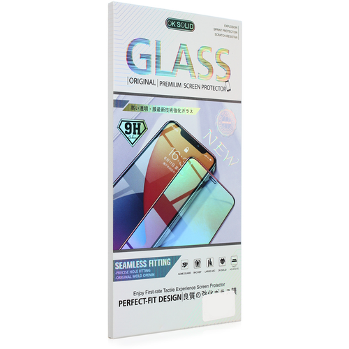Tempered glass 21D za iPhone 15 Pro 6.1 crna slika 1
