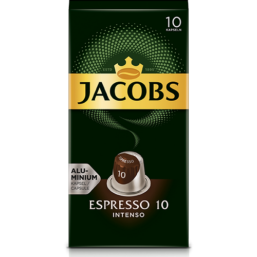 Jacobs  kapsule  Nespresso kompatibilne  Espresso Intenso 10, 10kom slika 1