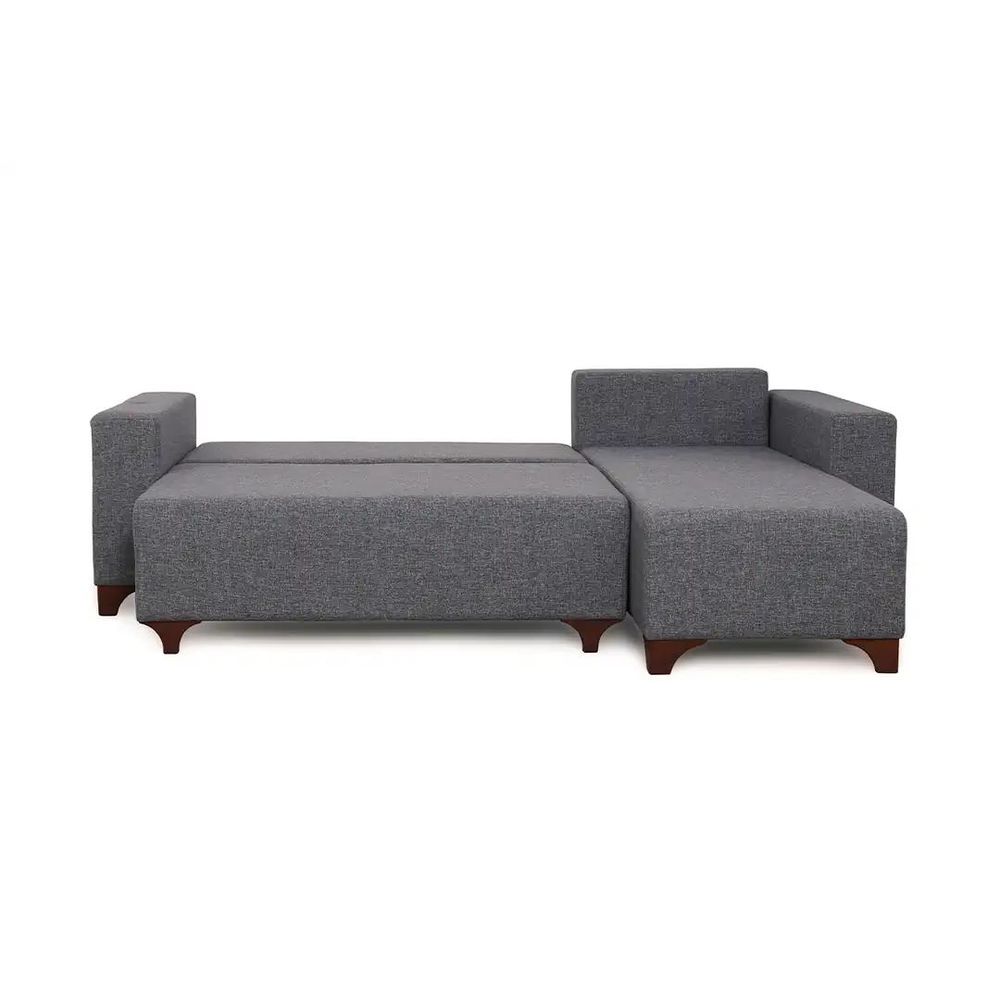 Ugaona Sofa Tloft Mini - Sivi slika 7