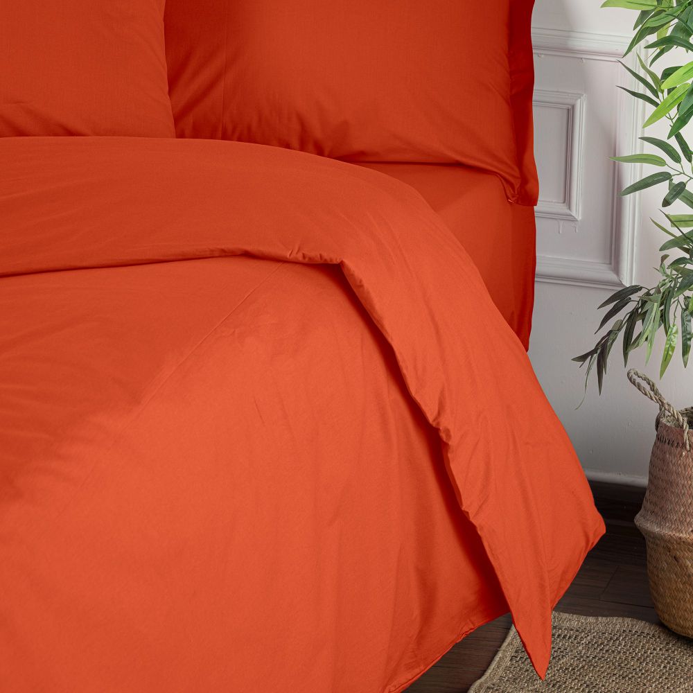 Tonne Mixte - Joli Tile Red Ranforce King Quilt Cover (FR) (IT) slika 2