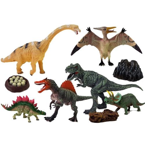 Veliki set figurica dinosaura od 7 komada s dodacima slika 2