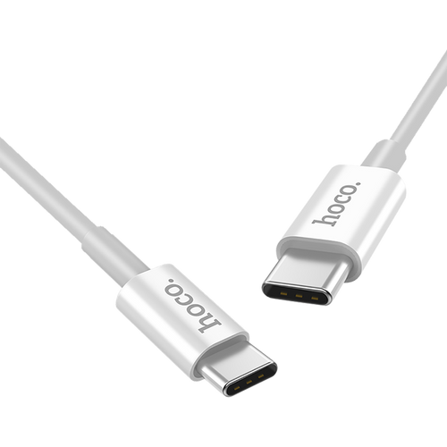 hoco. USB kabel za smartphone, USB type C na type C, 1 met., 3 A - X23 Skilled White slika 6