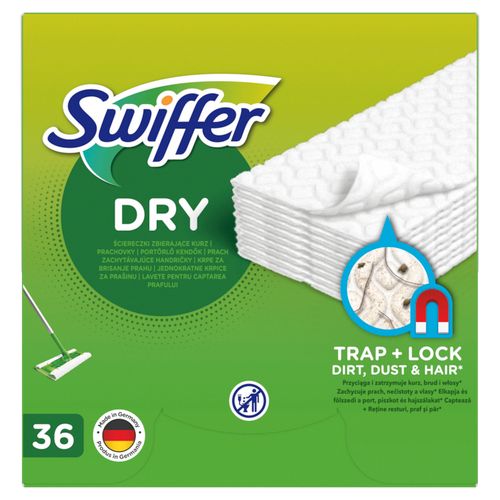 Swiffer Dry jednokratne krpice za čišćenje podova, refil 36/1 slika 1