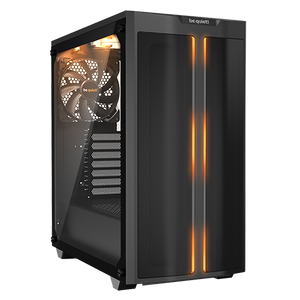 be quiet! BGW37 PURE BASE 500 DX Black, MB compatibility: ATX / M-ATX / Mini-ITX, Three pre-installed be quiet! Pure Wings 2 140mm fans, Ready for water cooling radiators up to 360mm