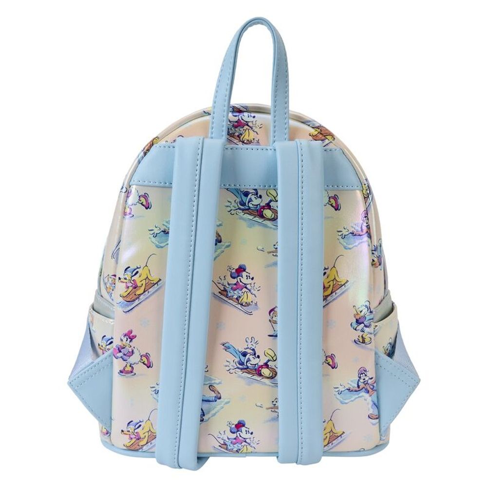 Loungefly Disney Mickey i Prijatelji Zimska Čarolija Ruksak + Set Traka za Glavu 26cm slika 5