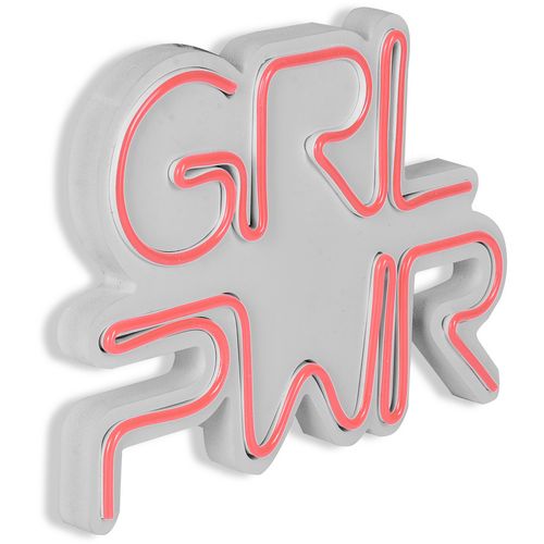 Wallity Zidna dekoracije svijetleća GRLPWR, Girl Power - Pink slika 1