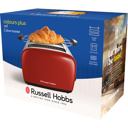 Russell Hobbs TOASTER Colours Plus 2S Toaster Red 26554-56 slika 8