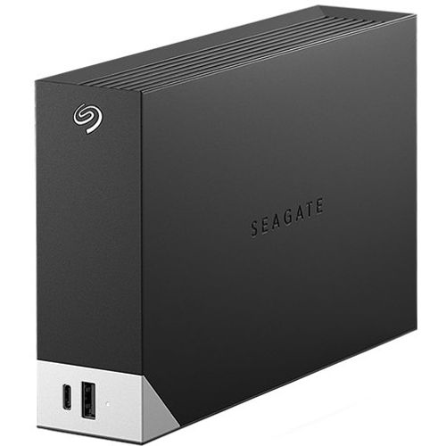 Seagate 8TB One Touch Desktop External Drive with Built-In Hub (Black) slika 1