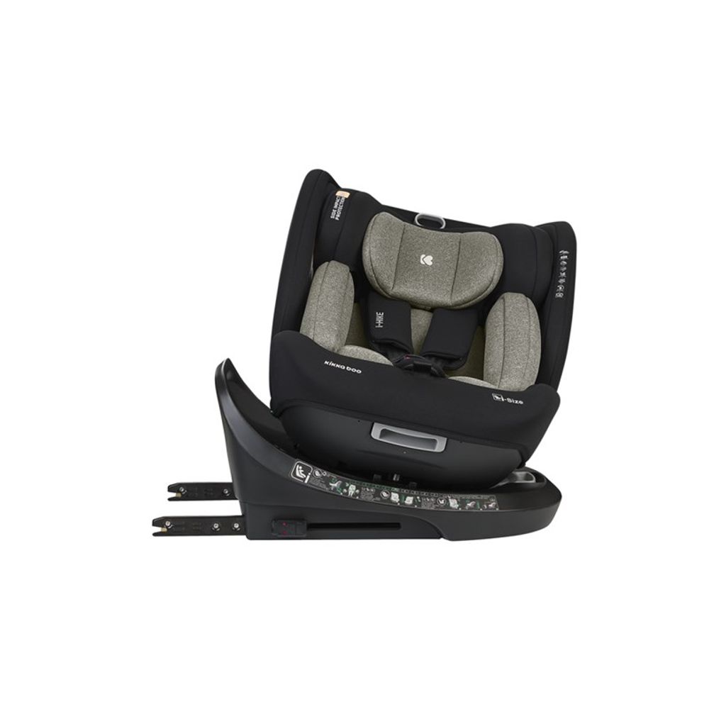 Kikka Boo Autosjedalica i-Hike 40-150cm i-Size Isofix, Black  slika 9