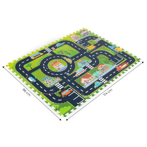 Ecotoys Podloga Za Igru Puzzle City  slika 4