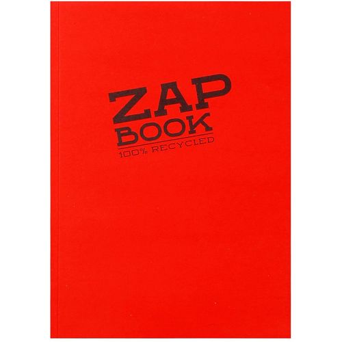 Clairefontaine Zap book A5 80gr 160L, mix boja, bjanko, 100% reciklirani papir slika 4