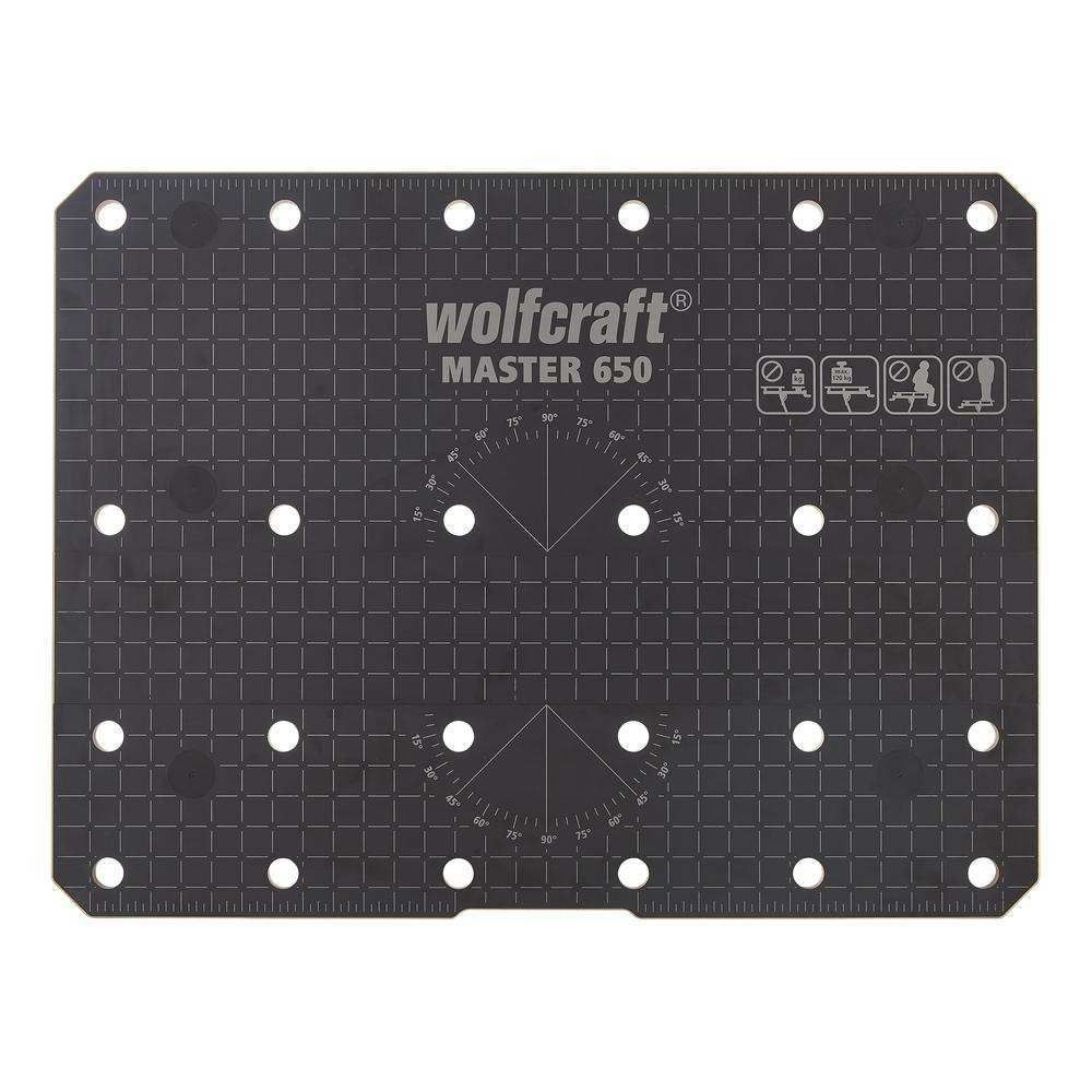 Wolfcraft Stol Radni i Stezni Master 650 Ergo / 650 x 720 x 950 mm - 6870000 slika 2