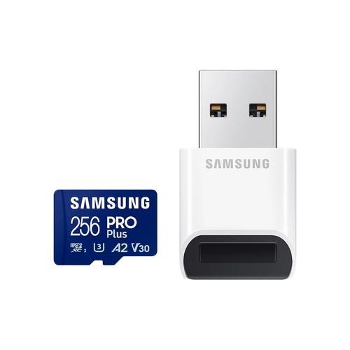 Samsung Memorijska kartica PRO PLUS MicroSDXC 256GB U3 + SD Adapter MB-MD256SB slika 1