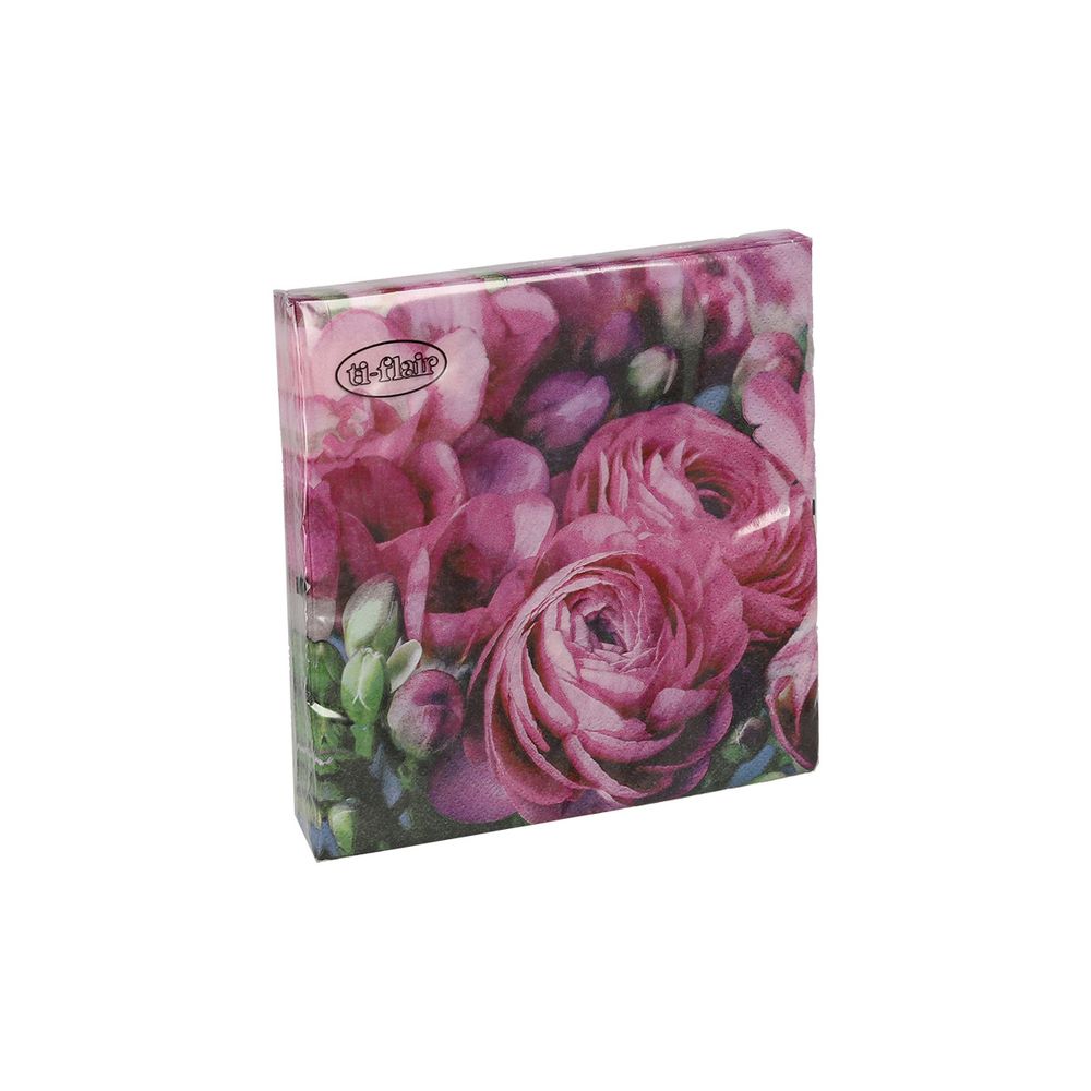 Spirit Events salveta 20/1 33x33 "Flower" 3-slojni slika 1