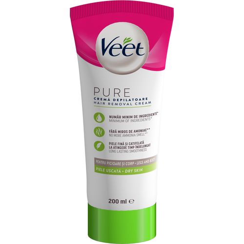 Veet Pure Dry krema 200 ml slika 1