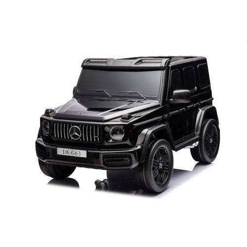 Licencirani auto na akumulator Mercedes G63 XXL 24V 4x4 - DVOSJED - crni slika 7