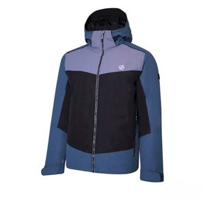 Dare2B Muška jakna za skijanje Embodied, Black/Orion Grey