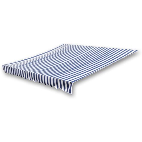 Platno za tendu plavo-bijelo 4 x 3 m (okvir nije uključen) slika 6