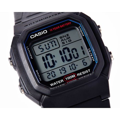 Muški digitalni sat Casio W-800H-1AVES slika 7