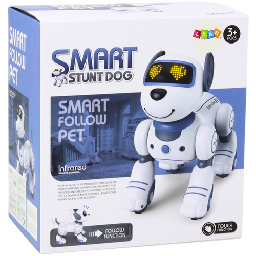 Interaktivni robot pas na daljinsko upravljanje - Slijedi naredbe - Plavi slika 3