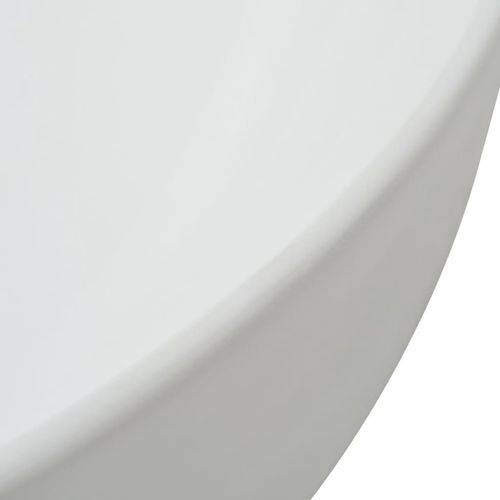 Umivaonik Okrugli Keramički Bijeli 41,5x13,5 cm slika 26