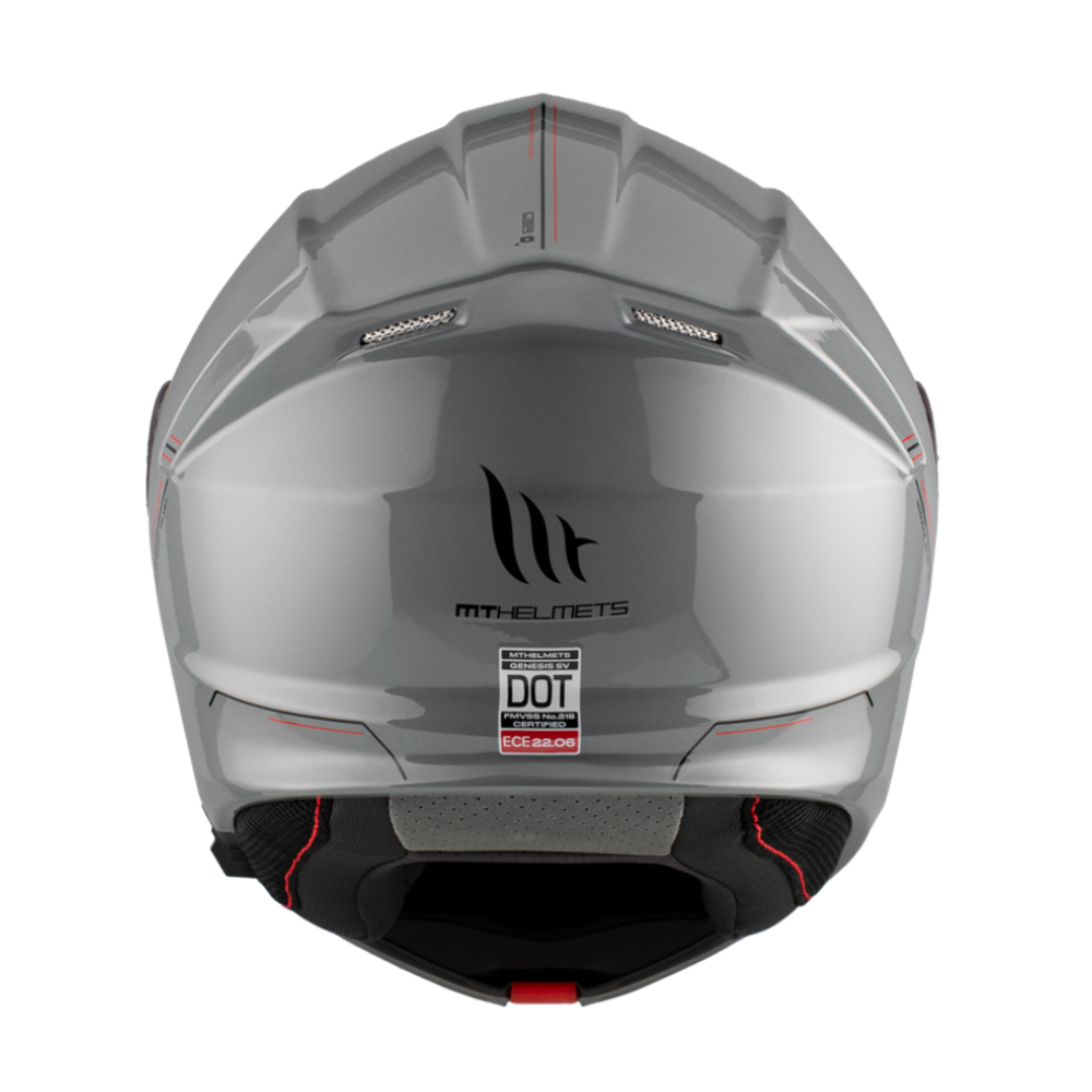 MT Helmets vizir za moto kacigu Genesis SV Solid A12 Gloss Grey slika 6