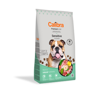 Calibra Dog Premium Line Sensitive, potpuna suha hrana za odrasle pse svih pasmina; prikladna za osjetljive pse, 12 kg