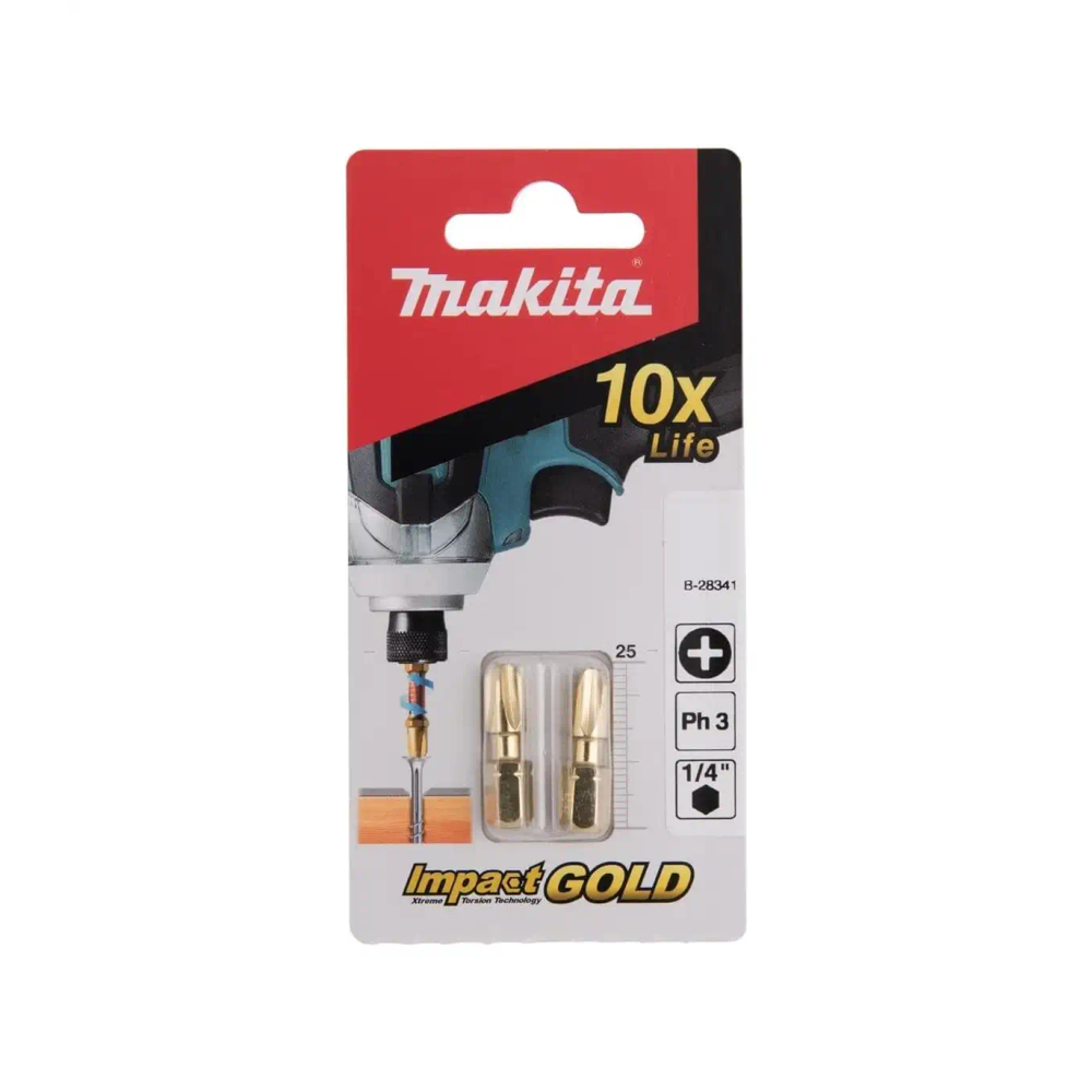 Makita - Set bitova PH3 25mm, 2 kom B-28341 slika 1