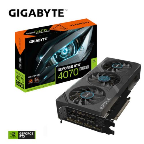 SVGA Gigabyte RTX4070 SUPER EAGLE OC 12GB, GV-N407SEAGLE OC-12GD slika 1