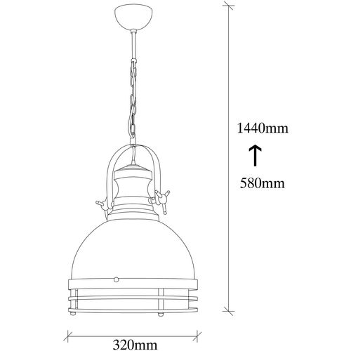 Opviq Luster, 892OPV1575 slika 3