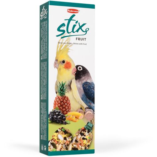 Padovan Stix za ptice Fruit Parrocchetti, 100 g slika 1