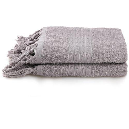 Terma - Grey Grey Bath Towel Set (2 Pieces) slika 2