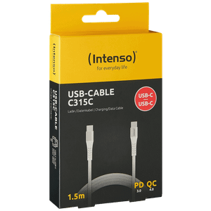 (Intenso) USB kabl za smartphone, USB type C, 1.5 met. - USB-Cable C315C