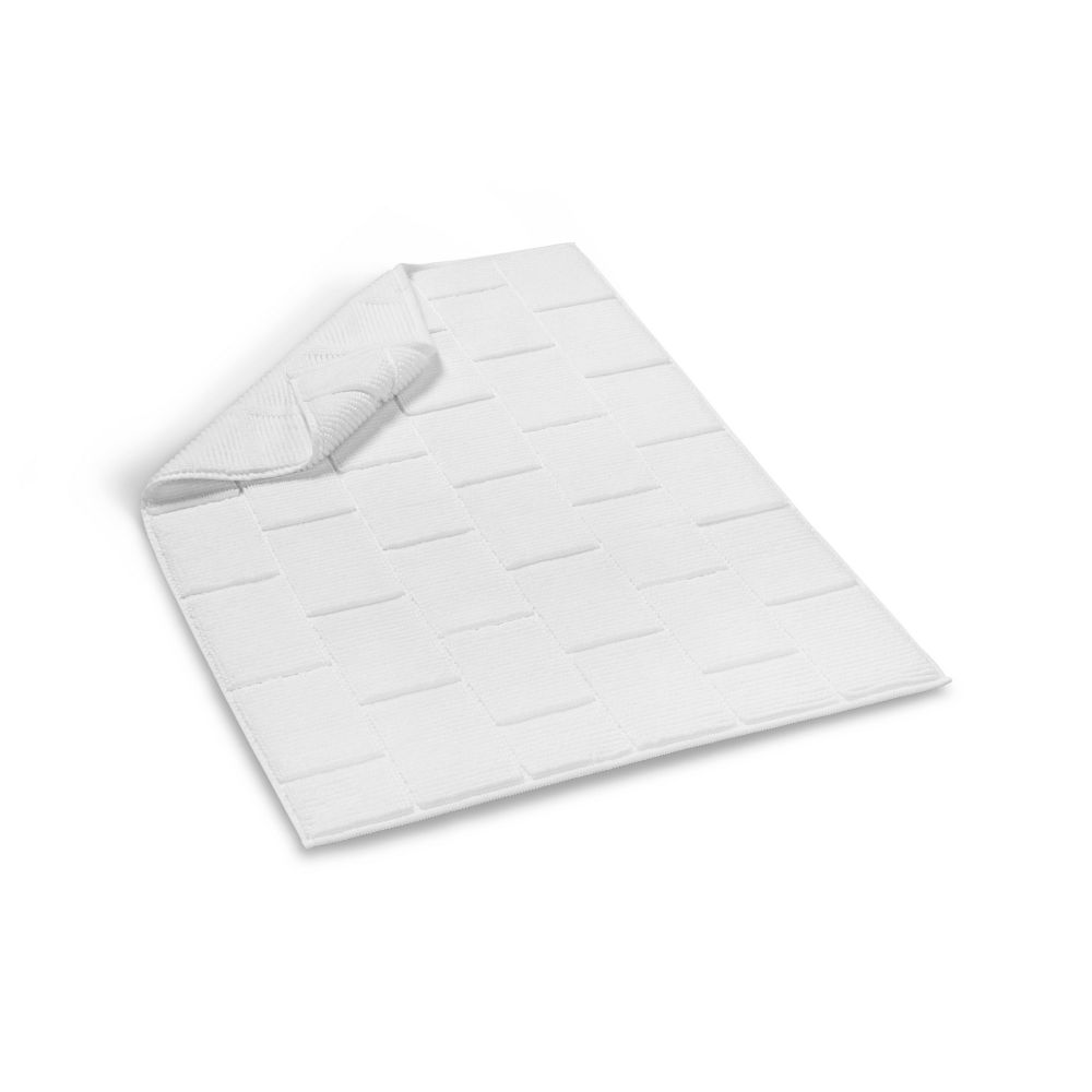 Bijeli Kupatilski Prekrivač - Tile White Bathmat slika 2