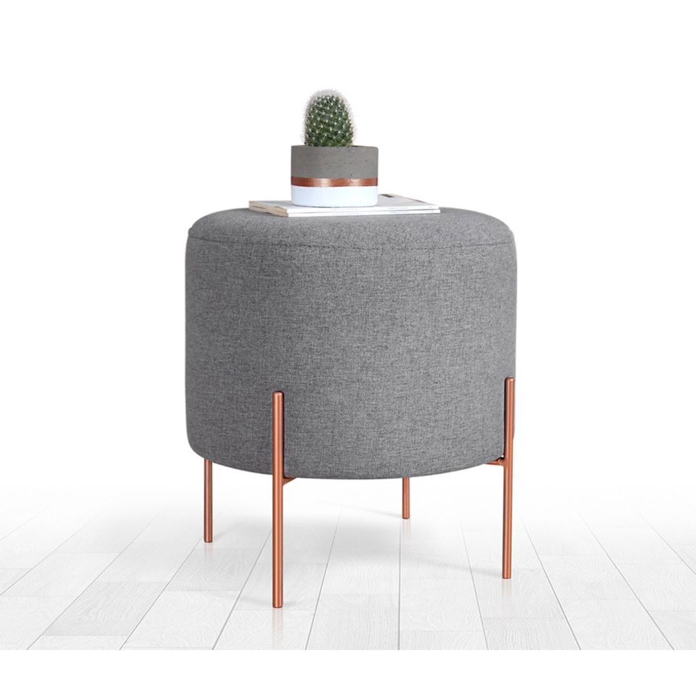 Copper 51 - Sivi Pouf slika 2