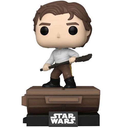 POP figure Deluxe Star Wars Jabba Skiff Han Solo Exclusive slika 2